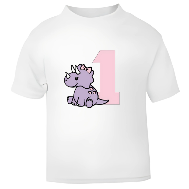 Personalised Dinosaur Birthday T-Shirt – Roarsome Fun for Girls and Boys