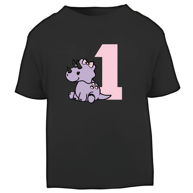 Personalised Dinosaur Birthday T-Shirt – Roarsome Fun for Girls and Boys