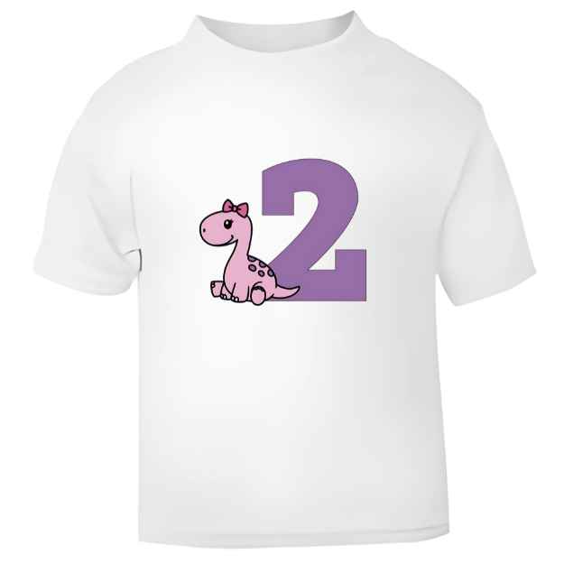 Personalised Dinosaur Birthday T-Shirt – Roarsome Fun for Girls and Boys