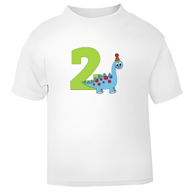 Personalised Dinosaur Birthday T-Shirt – Roarsome Fun for Girls and Boys