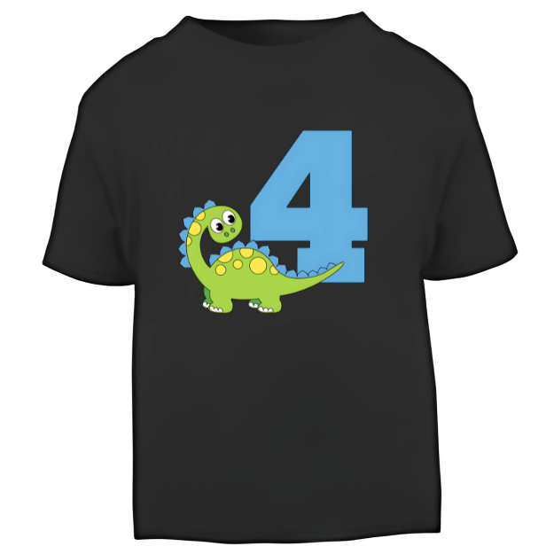 Personalised Dinosaur Birthday T-Shirt – Roarsome Fun for Girls and Boys