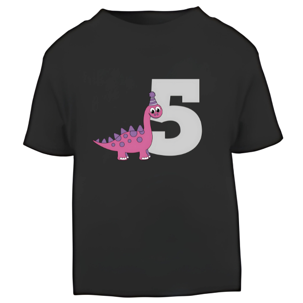 Personalised Dinosaur Birthday T-Shirt – Roarsome Fun for Girls and Boys