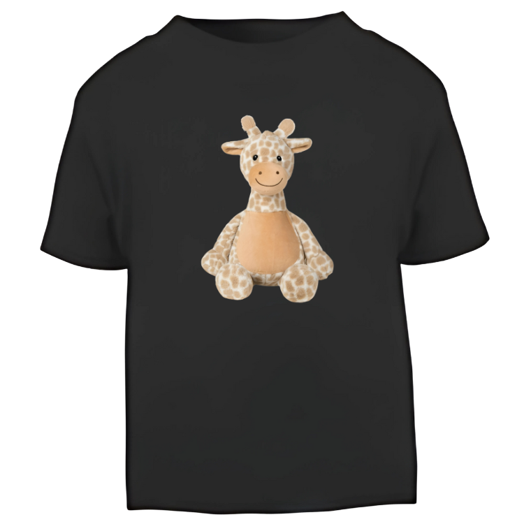 Tummi Bear® Giraffe & Matching T-Shirt Set – Personalised