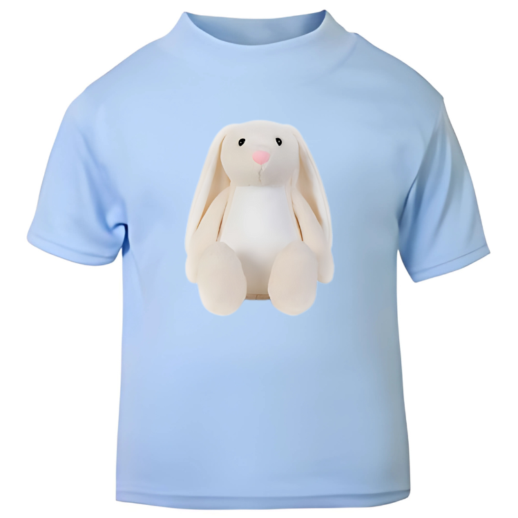 Tummi Bear® Cream Bunny & T-Shirt Set – Personalised