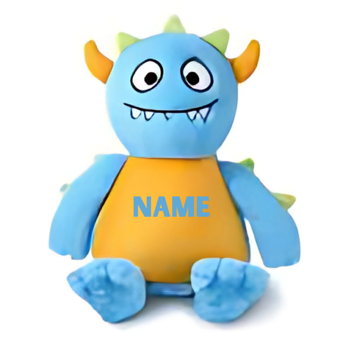 Tummi Bear® Blue Monster – Personalised 42cm Soft Toy