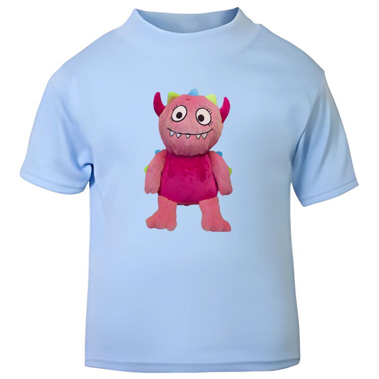 Tummi Bear® Pink Monster & T-Shirt Set – Personalised