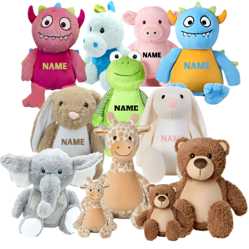 Tummi Bear® Frog – Personalised 42cm Plush Toy Gift