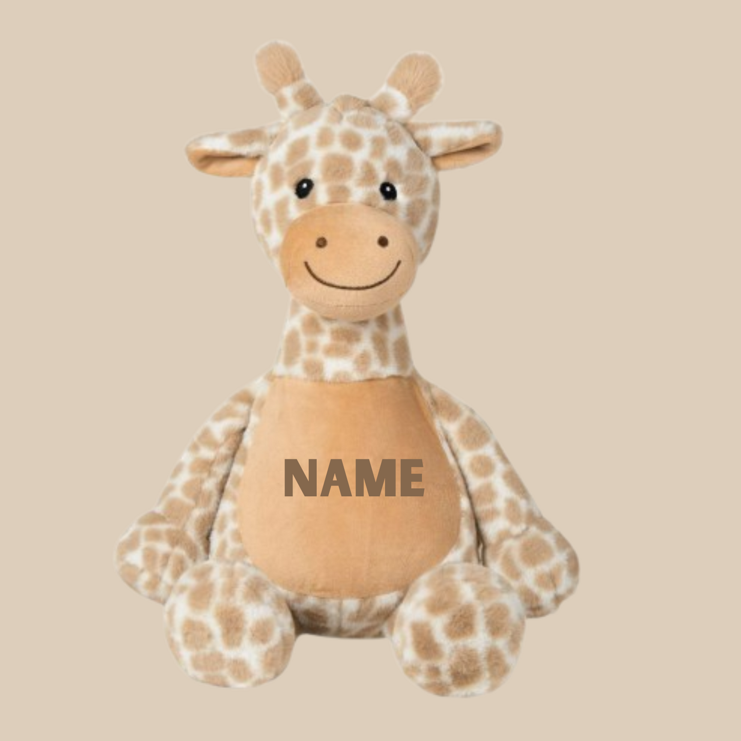 Tummi Bear® Giraffe – Personalised Teddy in 2 Sizes