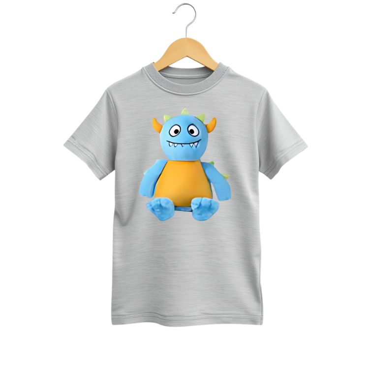 Tummi Bear® Blue Monster & T-Shirt Set – Personalised