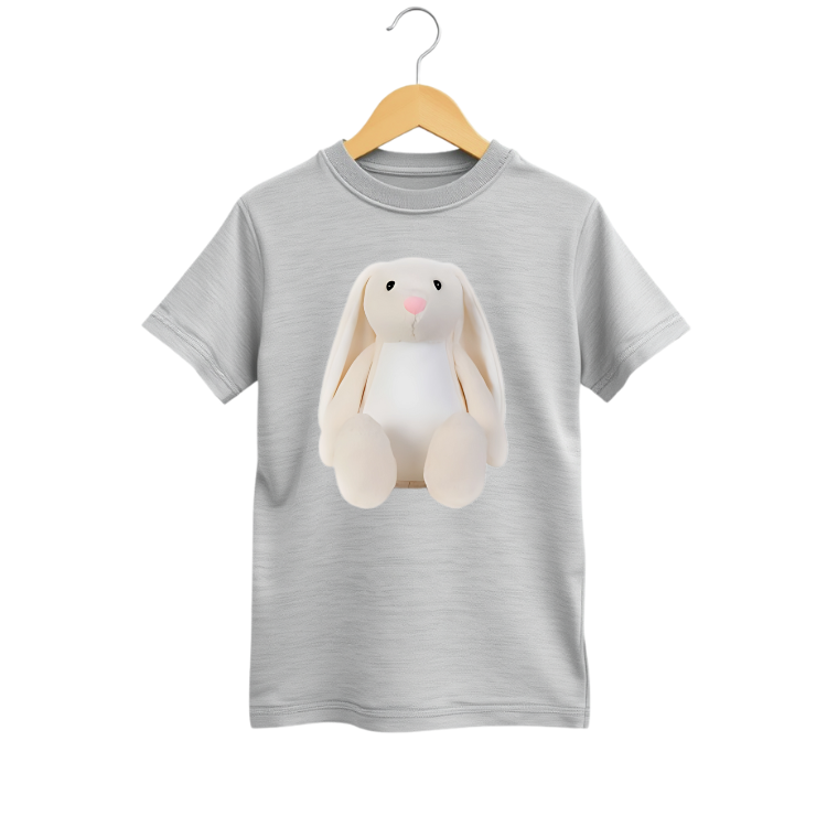 Tummi Bear® Cream Bunny & T-Shirt Set – Personalised