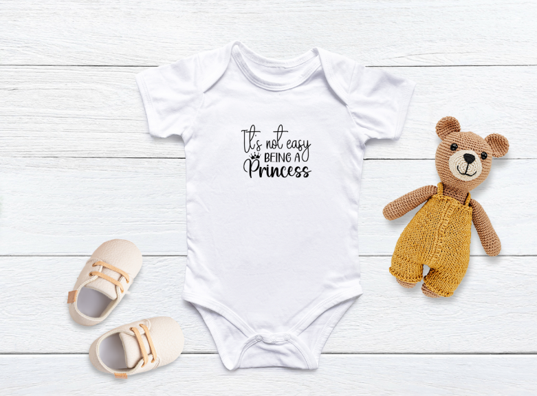 It’s Not Easy Being a Princess Baby Bodysuit