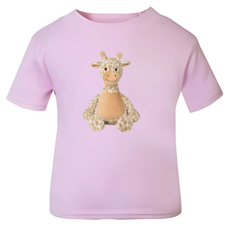 Tummi Bear® Giraffe & Matching T-Shirt Set – Personalised