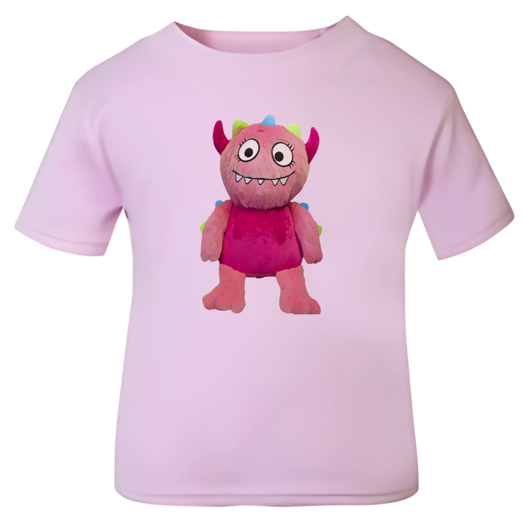 Tummi Bear® Pink Monster & T-Shirt Set – Personalised