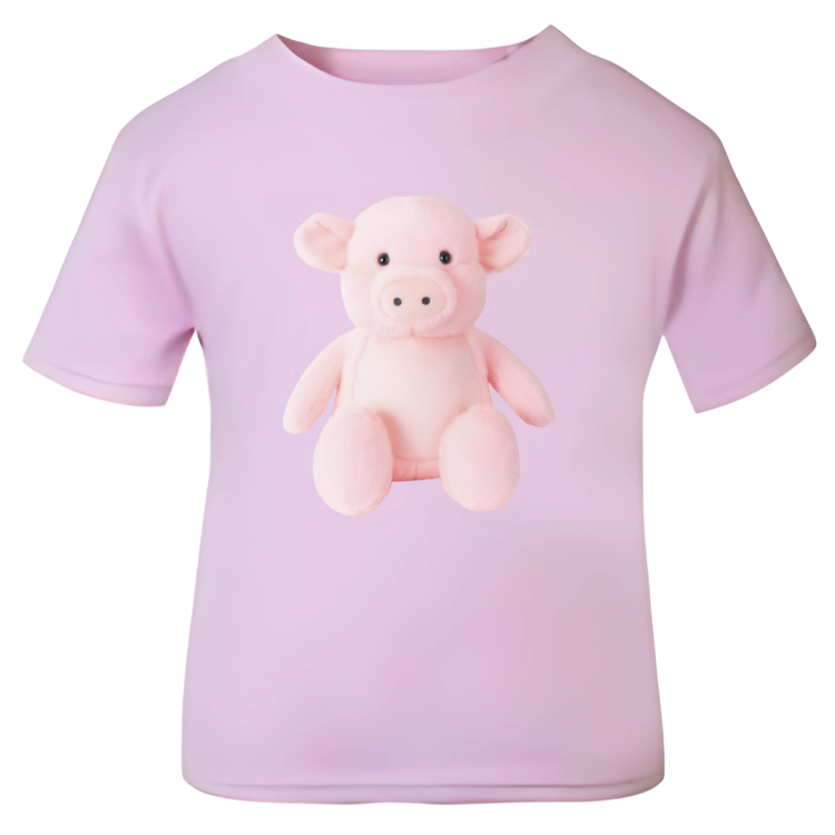 Tummi Bear® Piglet & Matching T-Shirt Set – Personalised