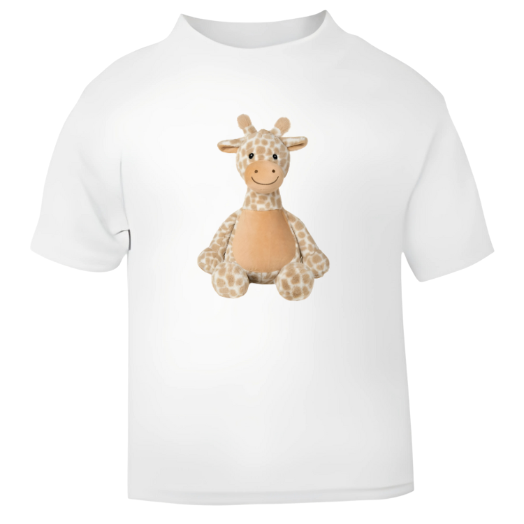 Tummi Bear® Giraffe & Matching T-Shirt Set – Personalised