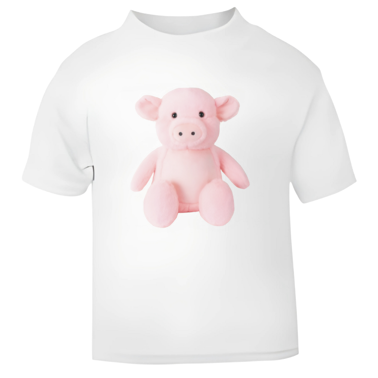 Tummi Bear® Piglet & Matching T-Shirt Set – Personalised