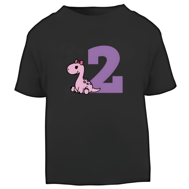 Personalised Dinosaur Birthday T-Shirt – Roarsome Fun for Girls and Boys