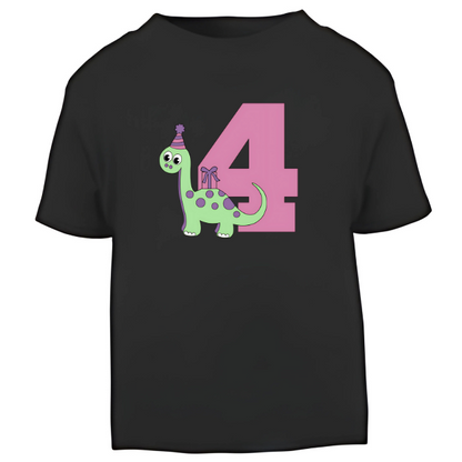 Personalised Dinosaur Birthday T-Shirt – Roarsome Fun for Girls and Boys