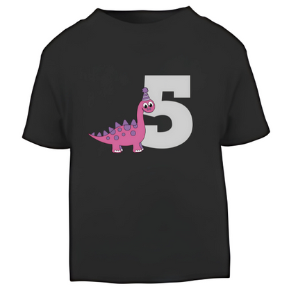Personalised Dinosaur Birthday T-Shirt – Roarsome Fun for Girls and Boys