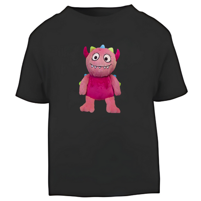 Tummi Bear® Pink Monster & T-Shirt Set – Personalised