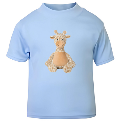 Tummi Bear® Giraffe & Matching T-Shirt Set – Personalised
