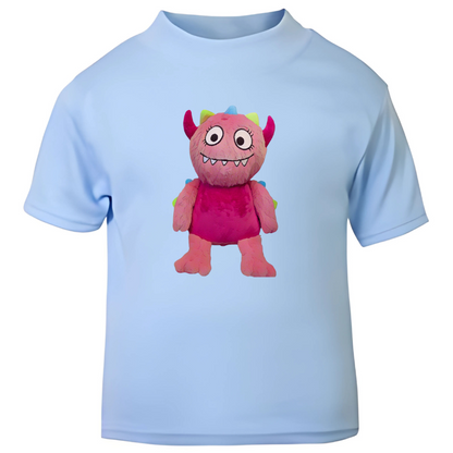 Tummi Bear® Pink Monster & T-Shirt Set – Personalised