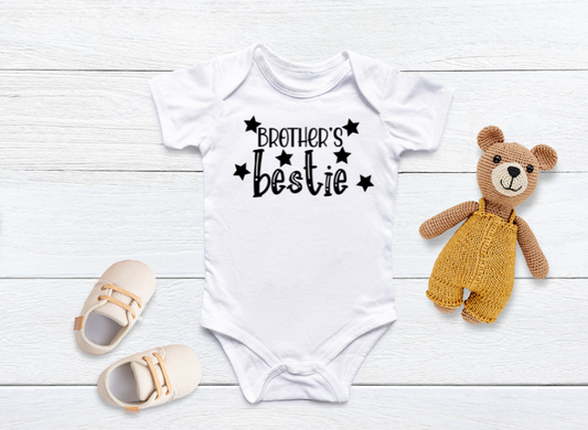 Brother’s Bestie Bodysuit – Adorable Personalised Gift for Baby