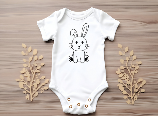 Adorable Bunny Bodysuit – Sweet & Simple for Little Ones