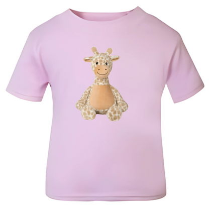 Tummi Bear® Giraffe & Matching T-Shirt Set – Personalised