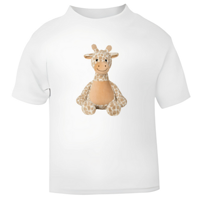 Tummi Bear® Giraffe & Matching T-Shirt Set – Personalised