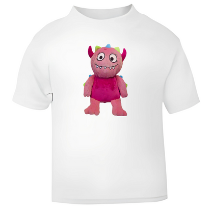 Tummi Bear® Pink Monster & T-Shirt Set – Personalised