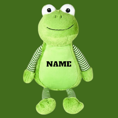 Tummi Bear® Frog – Personalised 42cm Plush Toy Gift